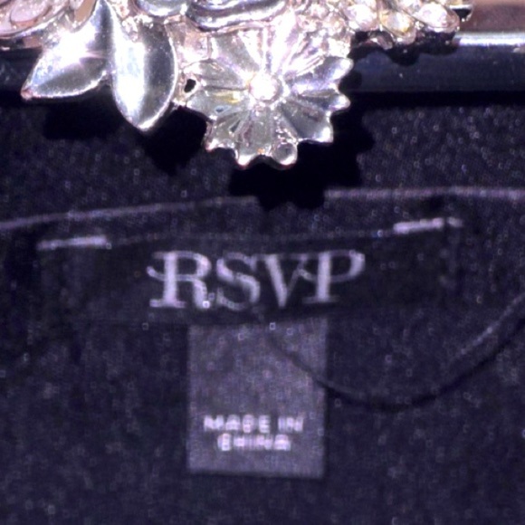 R.S.V.P. Floral Rsvp Hard
Clutch Bag with Chain Strap - Picture 7 of 9